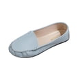 thumbnail image 2 of Crunowin Women's Soft Sole Casual Flats, Covered-Toe Spring/Summer Soft Sole Versatile Everyday Comfort Shoes Sky Blue, 2 of 9
