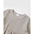thumbnail image 4 of Conjunto de ropa Renotemy para niñas, talla 6, otoño invierno, gris, 6-7 años, 4 of 6