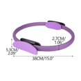thumbnail image 3 of Pilates Ring Pilates Ring For Women Yoga Ring Pilates Yoga Ring Pilates Equipment Fitness Yoga Rings With Padded Handles For Toning Arms Thighs Legs Core Home Exercise Equipment, 3 of 3