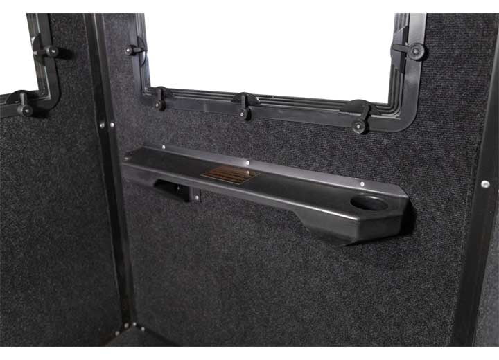 Muddy Gunner Box Blind / Steel Wall Construction / Cracked Mud Camo