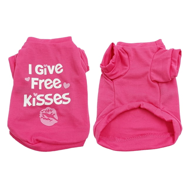 Stylish Summer Pet T Shirt for Dogs with Adorable Print Design Comfortable and Breathable Apparel