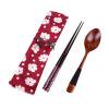 thumbnail image 1 of PEONAVET Tableware Chopsticks Wooden Chopsticks, Spoons, Portable Set, Wooden Couple Tableware, 1 of 5