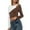 Coffee, variant on HUITKMM Oversized Tshirt Women Fall Winter Slim Fit Ribbed Crop Top Long Sleeve T Shirt Contrast Color Casual Streetwear Tee Shirt
