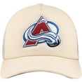 thumbnail image 2 of Men's Mitchell & Ness Cream Colorado Avalanche Foam Front Trucker Adjustable Hat, 2 of 4