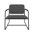 thumbnail image 7 of Whythe PU Leather Low Accent Chair 2.0 in Corten, 7 of 7