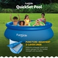 thumbnail image 5 of Funsicle QuickSet 10' x 30" Round Inflatable Top Ring Above Ground Swimming Pool Set, 5 of 7