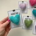 thumbnail image 3 of Lohuatrd Crocheted Heart Pocket Hug Fine Workmanship Encouragement Handmade Love Gift Cute Knitted Heart Decoration, 3 of 7