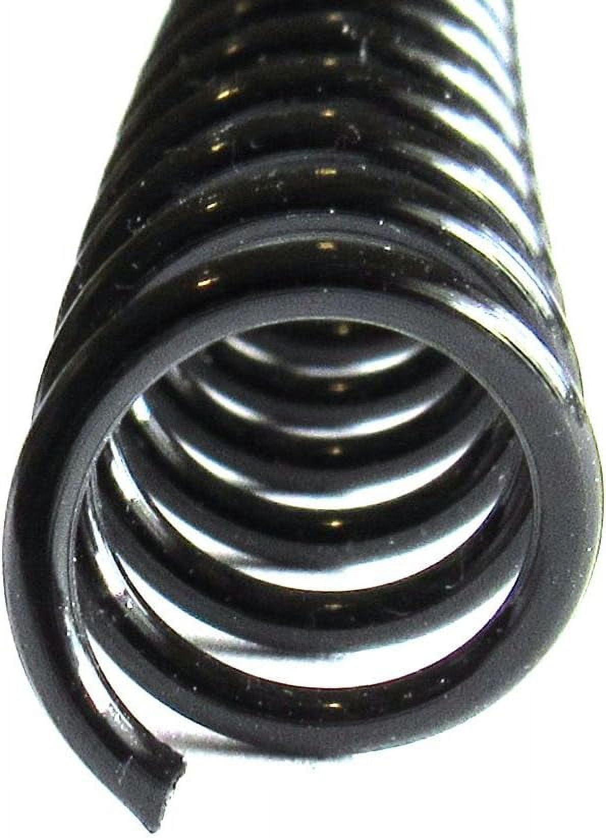 COIL10-BK - TruBind Binding Spines - Plastic Spiral Coils - 10mm (3/8 inch) x 12in - 4 to 1 Pitch - Black - 100/Bx