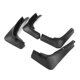 thumbnail image 2 of Aletas de barro, 4 piezas/juego de cejas para rueda de coche, accesorios para coche, guardabarros, rendimiento de primer nivel, 2 of 9