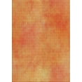 thumbnail image 1 of Ahgly Company Machine Washable Indoor Rectangle Transitional Orange Red Area Rugs, 2' x 4', 1 of 7