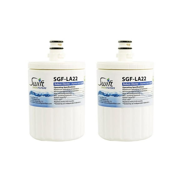 Swift Green Filters Replacement for LG LT500P Refrigerators Water Filters(Pack of 2)