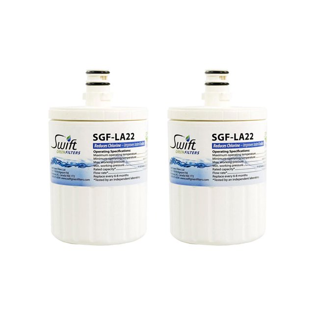 Swift Green Filters Remplacement pour LG LT500P Réfrigérateurs Filtres à Eau (Pack de 2)