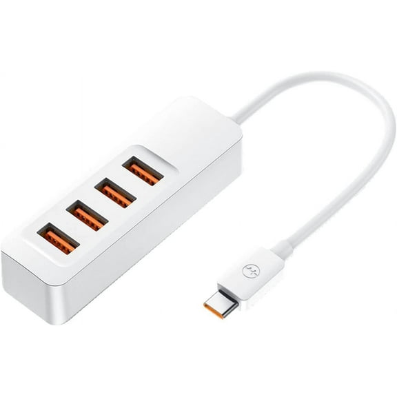 USB C Hub, USB Type C to USB 3.0 Hub with 4 Port USB 3.0, Data Transmission Hub 5Gbps, Compatible with MacBook Pro, iPad Pro, MacBook Air, Dell XPS, Surface Book