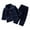 Navy, variant on Gubotare Girls Pjs Toddler Pajamas Soft, Breathable Long-Sleeve Pajama Set for Kids, Sleepwear (Green,8-9 Years)