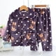 thumbnail image 2 of Pijamas de franela para niño, conjunto de ropa para niño, bata de lana, regalo de Navidad, 2 uds., 2 of 4