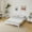 White, variant on Zimtown 12" Solid Wood Platform Bed with Wooden Slats, King, Natural Pine, Natural Wood Color