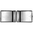 thumbnail image 3 of Made in Germany Nickle Plated Cigarette Case (18 100s) With Elastic Bands (Windows), 3 of 5