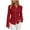 Red, variant on KyCheLot Womens Work Blouses Dress Shirt Button Down Fitted Long Sleeve Lapel Collar Business Office Tops