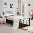 thumbnail image 3 of Costway Twin Size Metal Bed Frame Platform Mattress Foundation W/Headboard Footboard, 3 of 10