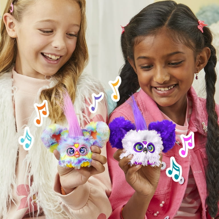 Furby Furblets Swee-Dee Spring Mini Friend, Electronic Plush Toys