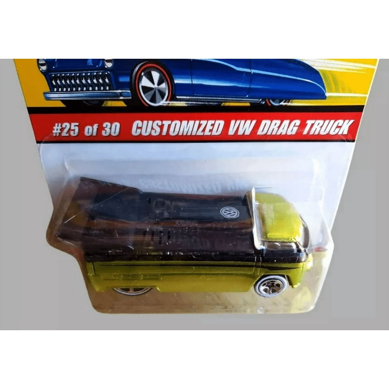 Hot Wheels Customized VW Drag Truck Classics Series 2 Lime Black