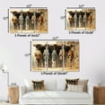 thumbnail image 4 of Designart "Tribes Dogon African Mask I" African Tribes Metal Wall Art Set, 4 of 5