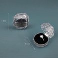 40 Pack Plastic Ring Boxes Ring Storage Boxes Display Organizer Case
