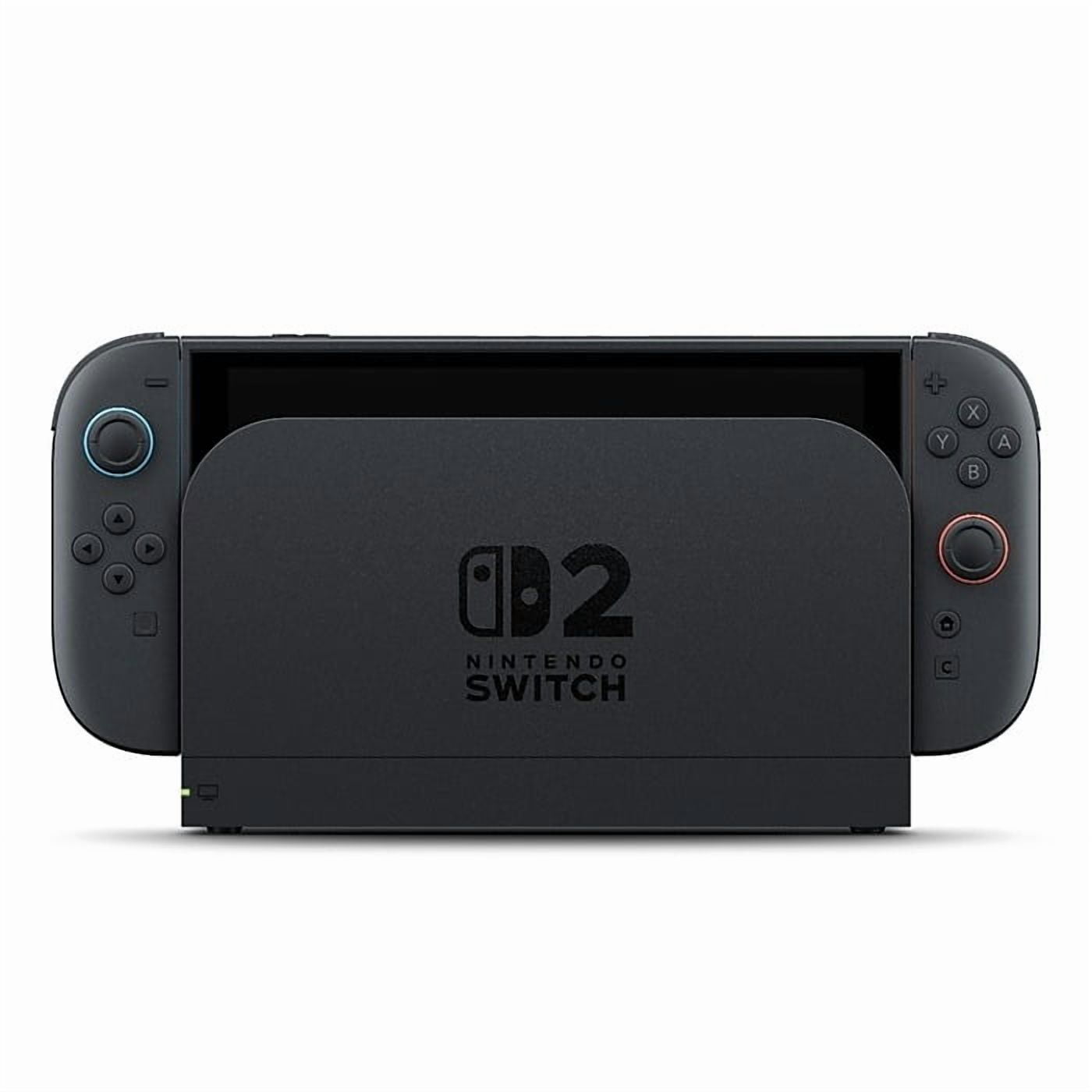 Nintendo Switch 2 Console Bundle with Samsung 256GB microSD Express Card and Microfiber Cleaning Cloth for Extended Storage and System Protection