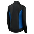thumbnail image 3 of Women's Fanatics Black New York Giants Studio Fitted Full-Zip Gym Track Jacket, 3 of 3