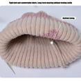 thumbnail image 5 of Women's Warm Winter Hat with Scarf,Winter Beanie Hat Scarf Set for Women,Windproof Warm Soft Knitted Plush Hat and Scarf,Pink, 5 of 8