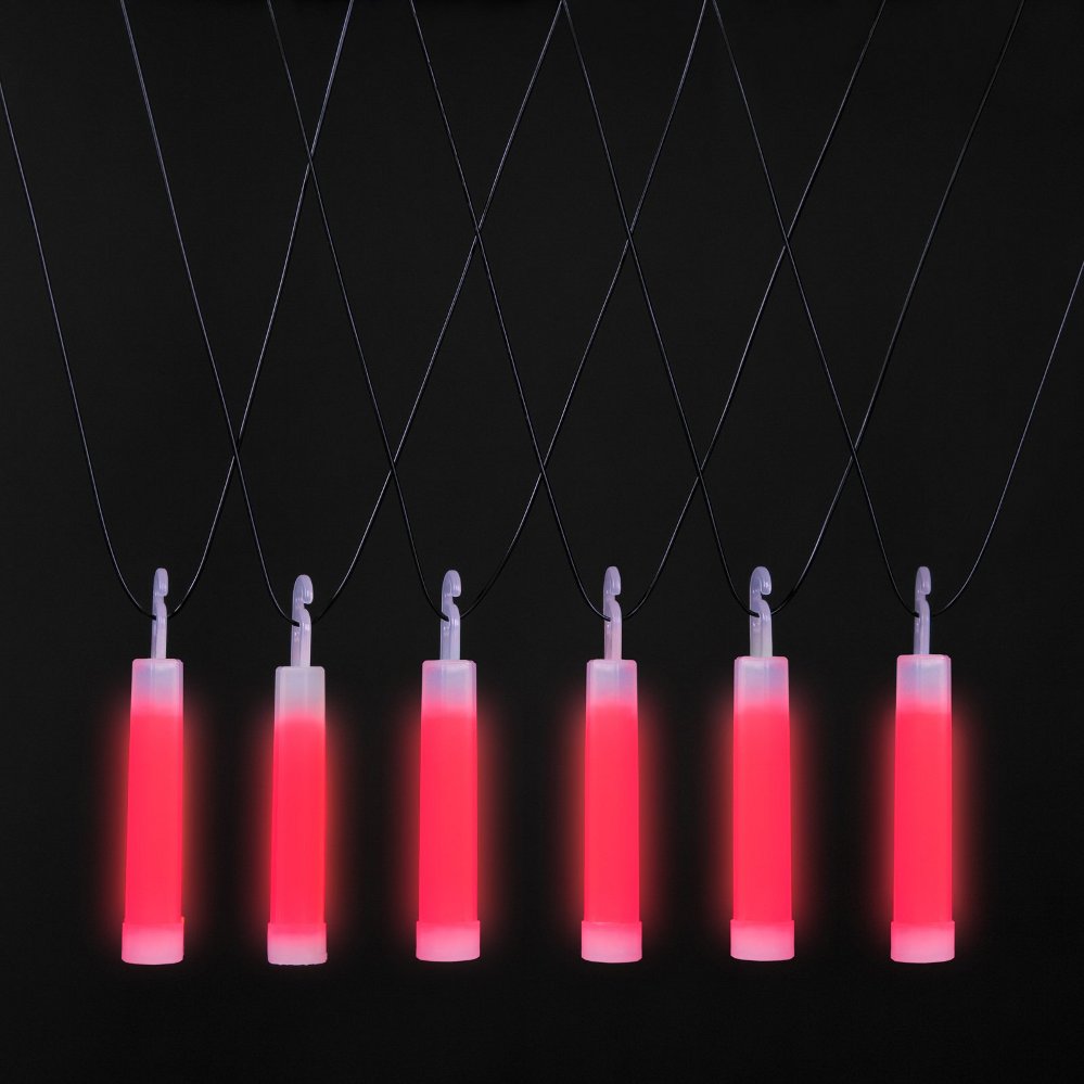 Red Glow Sticks Package Of 24