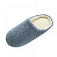 thumbnail image 2 of Pantoufles pour Femmes en Mousse Mémoire à Enfiler Pantoufles de Maison pour Femmes Intérieur Extérieur Pantoufles de Chambre pour Femmes Doublure en Flanelle Chaude et Douce Pantoufles pour Femme, 2 of 9