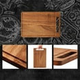 thumbnail image 5 of Sinyiin Acacias Wood Chopping Board Double Surfaces Natural Wooden Kitchen Essential, 5 of 13