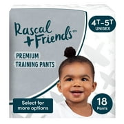 Rascal + Friends Premium Training Pants 4T-5T, 50 Count (Select for More Options)