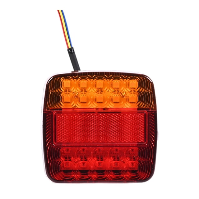 Luz trasera para remolque/camión, 20 LED, accesorio premium, fácil de instalar, resistente al agua, repuestos, reemplaza directamente luz trasera.