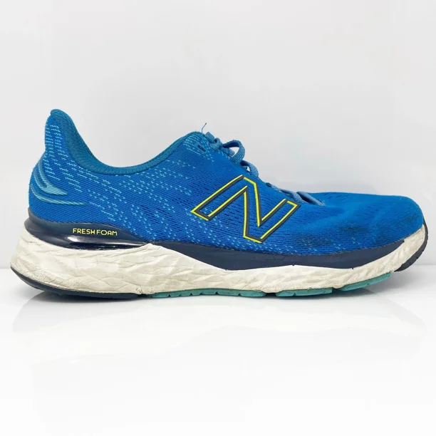 New Balance Mens Fresh Foam 880 V11 M880F11 Blue Running Shoes Sneaker Sz 7.5 2E