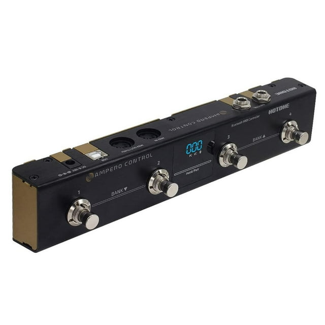 HOTONE MIDI pedal de control de pie Bluetooth Ampero Control de 4 botones