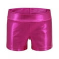 thumbnail image 4 of 3 Pack Toddler Little Girls Glitter Athletic Gymnastics Shorts, Uccdo Big Girls Sparkle Ballet Dance Shorts 3-14 Years, 4 of 6