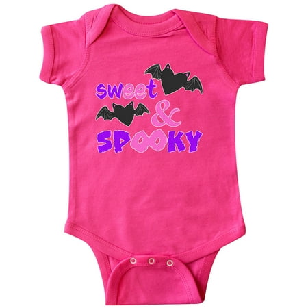 

Inktastic Sweet and Spooky- cute heart bats Gift Baby Boy or Baby Girl Bodysuit