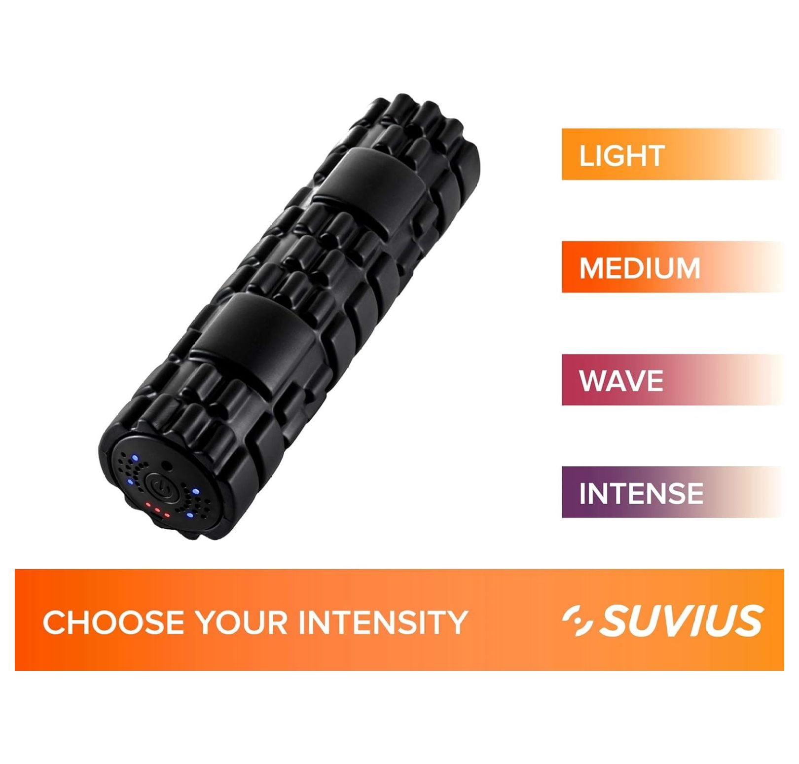 Electric Massage Ball - Rechargeable Foam Roller 4 Intensity Levels Deep Tissue Muscle Recovery