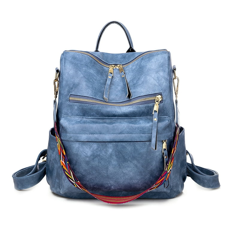 YOMYM Women's Fashion Backpack Purse Multipurpose Design Convertible  Satchel Handbags Shoulder Bag Travel bag