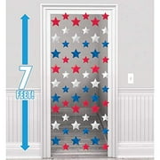 amscan Star String Party Decorations, 7", 6 Ct., Multicolor (672073)