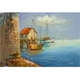 thumbnail image 2 of Trademark Fine Art "Fishing Wharf" Canvas Art, 2 of 3
