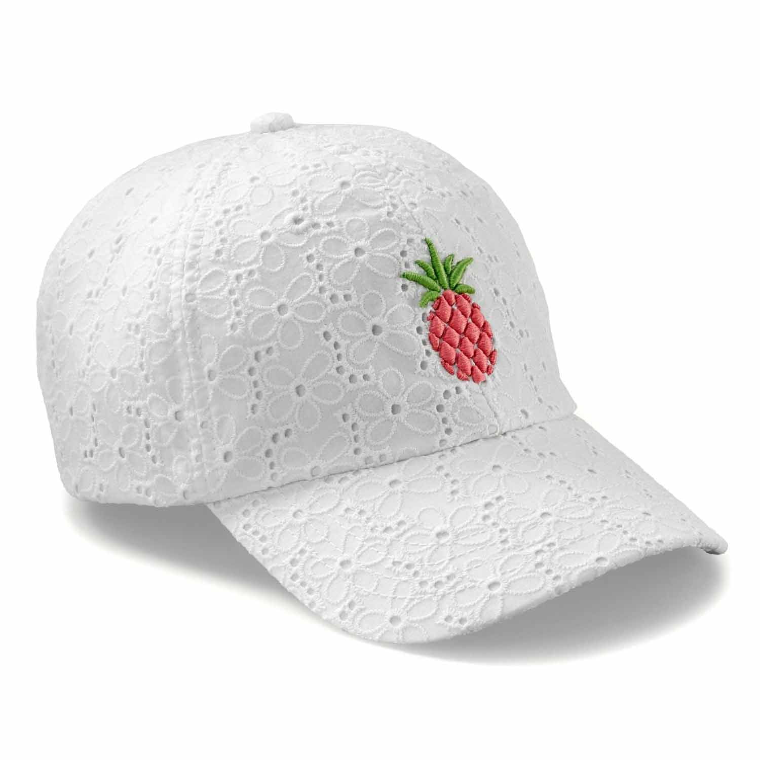 eyelet baseball cap