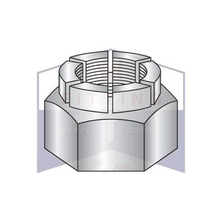 

5/8-18 Flex Type Lock Nuts | Light Hex | Full Height | Steel | Cadmium Plated & Waxed (Quantity: 50)