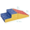 thumbnail image 2 of ECR4Kids SoftZone Escalade et Glissade Murale Junior Little Me, Format Mini - Mains et Pieds, 2 of 6