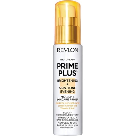 Revlon PhotoReady Prime Plus Primer, Brightening + Skin-Tone Evening, 1 fl oz