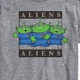thumbnail image 3 of Toy Story 4 - Type Block Aliens - Men's Short Sleeve Graphic T-Shirt, 3 of 5
