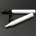 thumbnail image 4 of QccHieUs 5x Empty Refillable Pen Touch up Paint 1mm Whiteboard Pen Transparent Penholder White Rod Oblique, 4 of 6