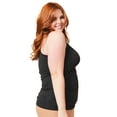 thumbnail image 2 of Sugar Candy Women's Fuller Bust Seamless Lounge Tank (for G-L US / F-HH UK cups), Charcoal, X-Small, 2 of 7